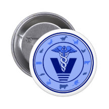 veterinary logo 5 buttons