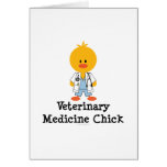 Veterinary Medicine Chick Greeting Card