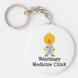 Veterinary Medicine Chick Keychain