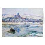 Vetheuil in Winter Claude Monet Note Card