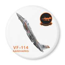 VF-114 Aardvarks Fridge Magnet