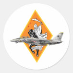 VF-142 Ghostriders Round Sticker
