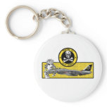 VF-84 JOLLY ROGERS F-14 TOMCAT KEYCHAIN