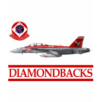 VFA-102 Diamondbacks F-18 Hornet Tee Shirt