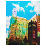 vibrant downtown custom flyer
