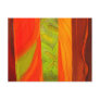 Vibrant Fall Batik Postcard