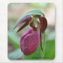 Vibrant Lady Slipper Flower Photo Mousepad