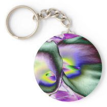 Vibrant Lilies Key Chain