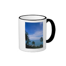 Vibrant shoreline mug