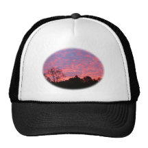 Vibrantly Pink Sunrise Hat