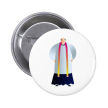 Vicar Pinback Button