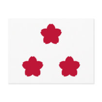 Vice Admiral, Japan flag Post Card