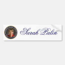 Vice President Sarah Palin Bumper Sticker