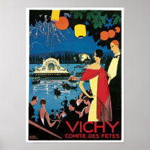 Vichy: Comite Des Fetes Print