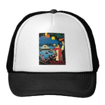Vichy France Comite Des Fetes Art 1926 Nightlight hats
