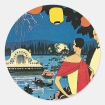 Vichy France Comite Des Fetes Art 1926 Nightlight stickers