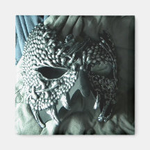 Vicious Silver Fridge Magnet