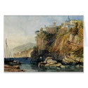 Vico, Bay of Naples - Watercolor Painting Card