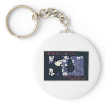 Victor Bicycles Overman Wheel Company Key Chain