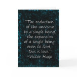 Victor Hugo Love Quote Greeting Card