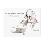 Victor Hugo post card postcards