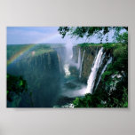 victoria falls, zimbabwe print