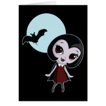 Victoria the Vampire Greeting Cards