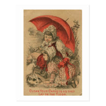 Victorian Adverstisement Post Card