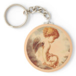Victorian Angel Keychain