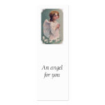 Victorian Angel Praying Postcard business cards