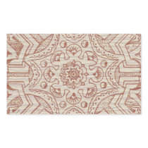 Victorian Arabesque, IDALIS - Parchment Rectangle Sticker