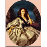 Victorian aristocratic lady acrylic cut outs