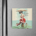 Victorian Bathing Beauty Magnet