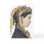 Victorian Beauty - Greeting Card - Customised