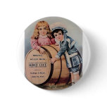 Victorian Boy and Girl Button
