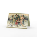 Victorian Christmas Angel Card
