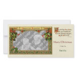 Victorian Christmas Blessing Photocard Template