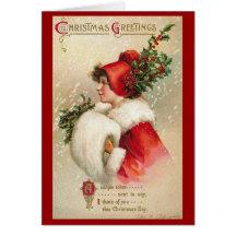 Victorian Christmas Card
