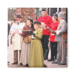 VICTORIAN CHRISTMAS CAROL SINGERS magnets