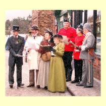 VICTORIAN CHRISTMAS CAROL SINGERS posters