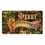 Victorian Christmas Gift Tags or Mini Greetings business cards