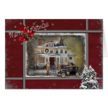 Victorian Christmas Greeting Cards