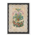 Victorian Christmas New Year Greeting Card 1870 postcards