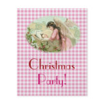 Victorian Christmas Party Flyer Design