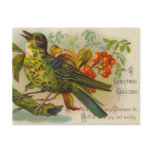 Victorian Christmas Postcard
