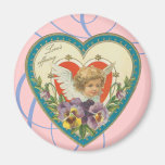 Victorian Cupid Magnet
