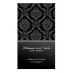 Victorian Damask Business Card