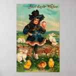 Victorian Easter Card Posters