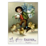 Victorian Easter Greeting Card