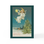 Victorian Era Angel Christmas Card